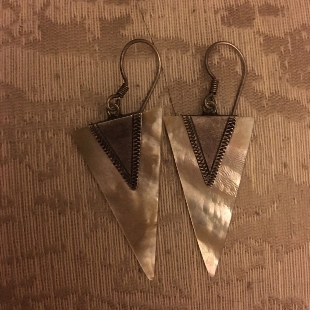 Mother of pearl earrings